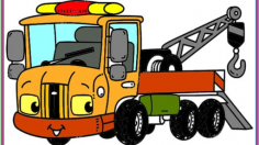 Tow Trucks Coloring